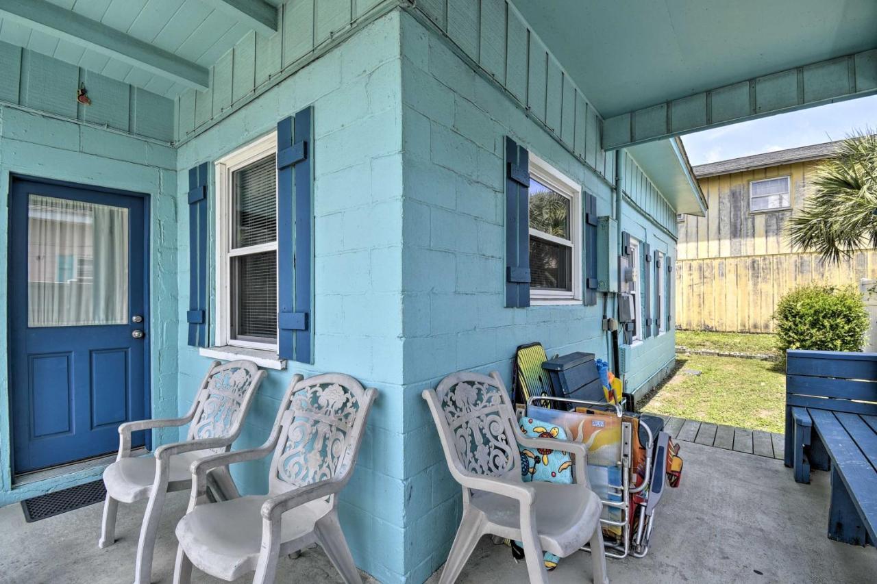 Bright Myrtle Beach Bungalow Steps To The Beach! Exterior foto