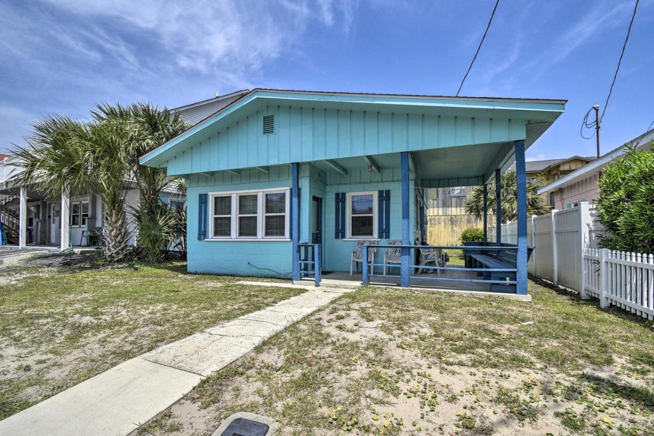 Bright Myrtle Beach Bungalow Steps To The Beach! Exterior foto
